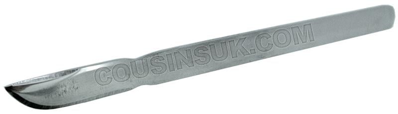 Fixed Blade, Metal Handle, Curved Blade