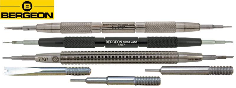 Screw In, with Fine Ends Bergeon Swiss