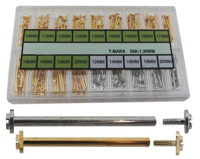 Ø1.30mm Non Swiss, Gold & Steel Colour