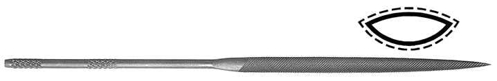 160mm (Cut 0) 4.7 x 2.1mm, Cousins Euro