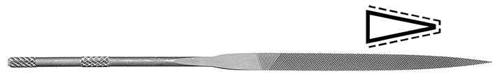 160mm (Cut 00) 5.4 x 1.5mm, Vallorbe