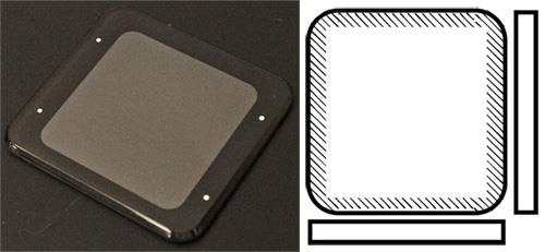 29.50mm x 26.90mm (T1.50mm) Casio LAQ 2000