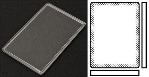 21.25mm x 13.70mm (T1.10mm) Casio LTP 1110