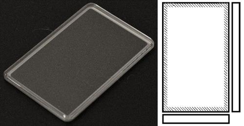 18.00mm x 12.00mm (T1.10mm) Casio LTP 2061