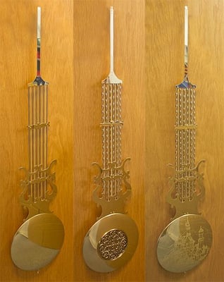 Lyre Pendulums