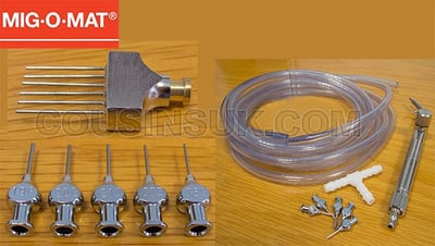MIG.O.MAT Microflame Welder Accessories