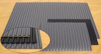 Ridged Bench Mats
