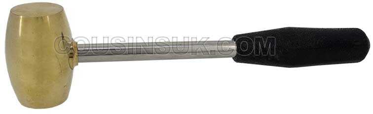 2lb (907g) 27 x 65 x Ø33mm (Brass Plated)
