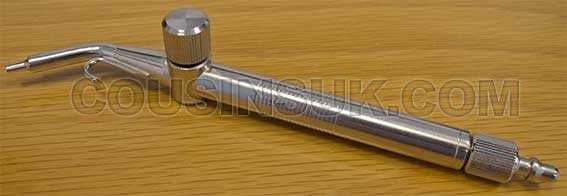 Microtorch, with control valve