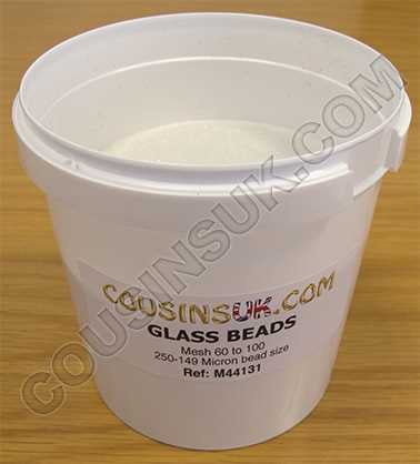 Mesh 60 to 100 Glass Beads