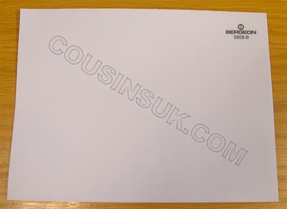 White Bench Mat