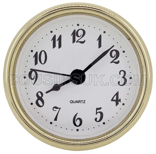 Ø61mm, Gold Bezel & White Dial