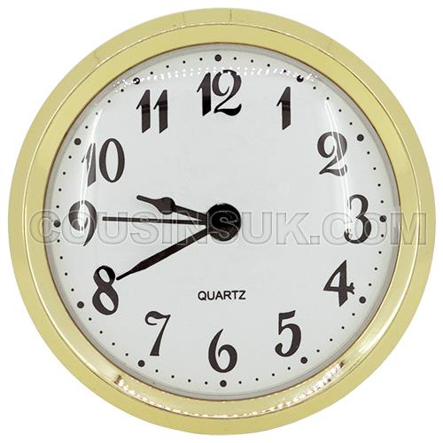 Ø72mm, Gold Bezel & White Dial