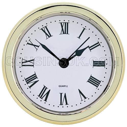 Ø103mm (Ø90mm), Gold Bezel & White Dial