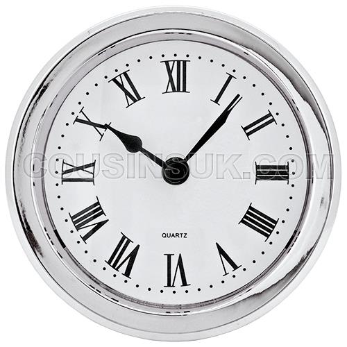 Ø103mm (Ø90mm), Silver Bezel & White Dial