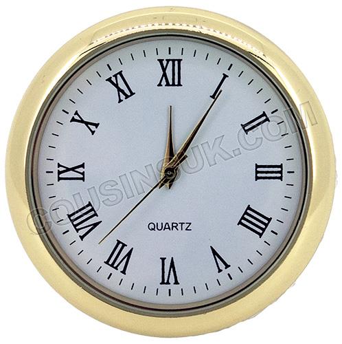 Ø40 x 37mm Gold (Roman) Gold Hands