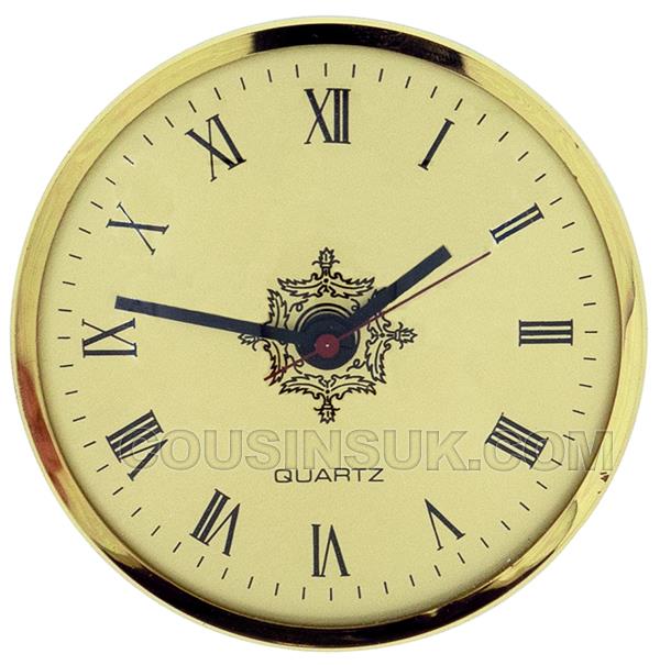 Ø80mm (Ø70mm), Gold Bezel & Gold Dial with Pattern