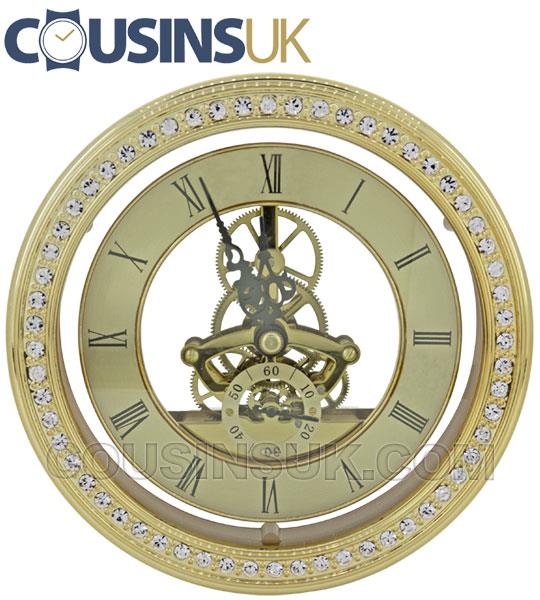Gold Bezel, Ø148mm (Ø140mm) Skeleton with Stones