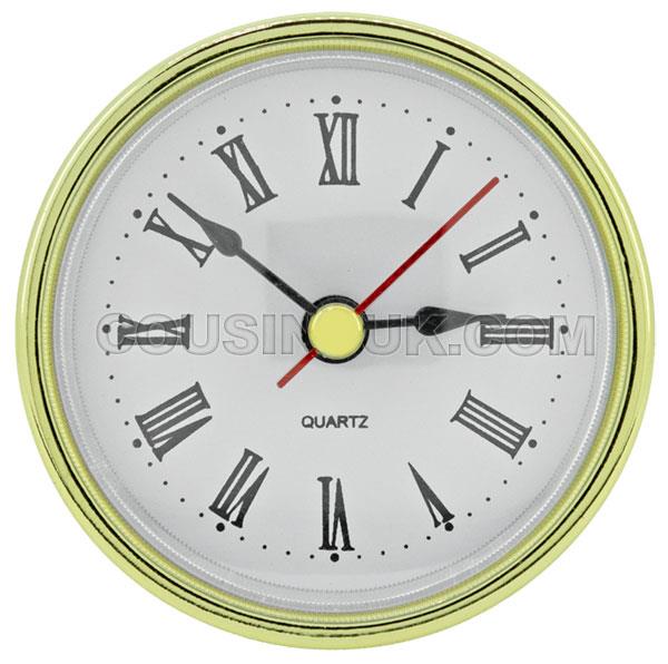 Ø65mm (Ø55mm), Gold Bezel & White Dial