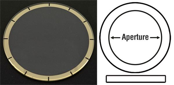 Ø38.50mm (Ø34.50mm x T1.30mm) Movado Gold/Black