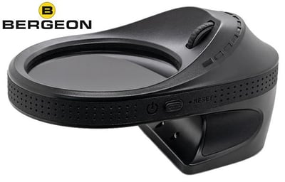 Bench Top Magnifier, Ø70mm Screen with LED, Bergeon