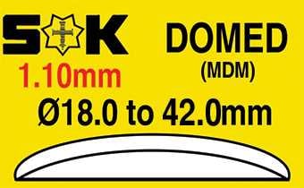 1.10mm Domed (Sternkreuz MDM)