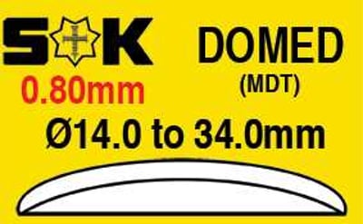 0.80mm Domed (Sternkreuz MDT)