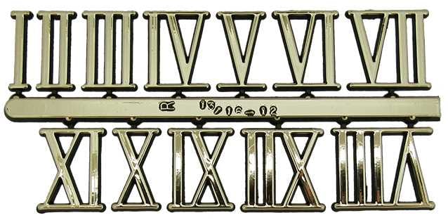 Style 1 (10mm High) Numerals
