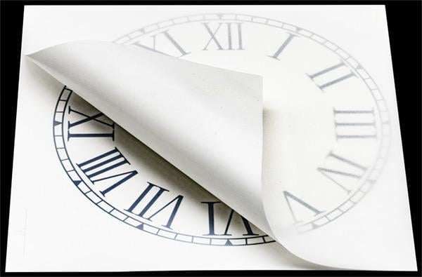 Roman Numeral Transfer Set