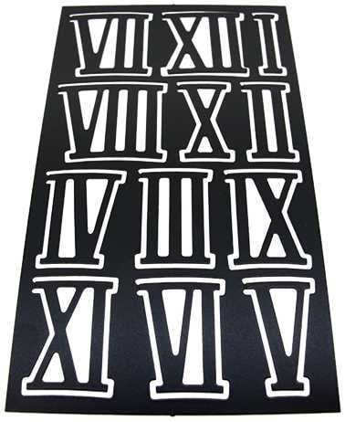 20mm High Numerals
