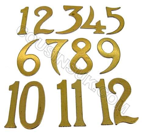 33mm High Numerals Set