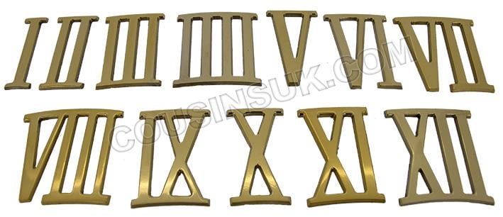25mm High Numerals (China), 1.10mm Thick
