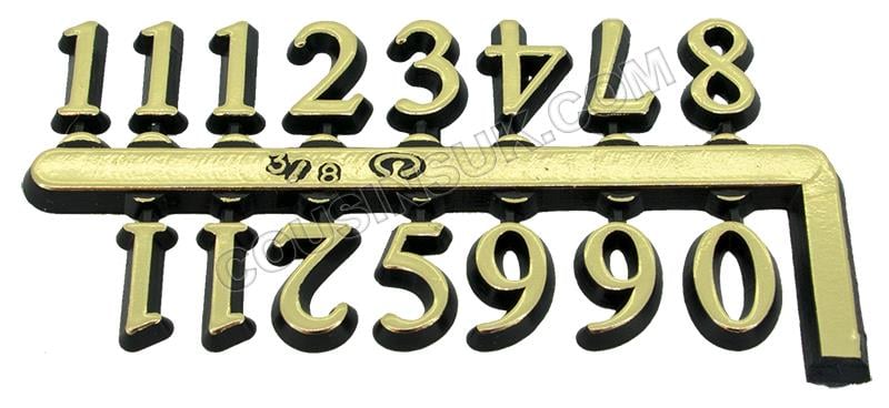 Style 3 (10mm High) Numerals