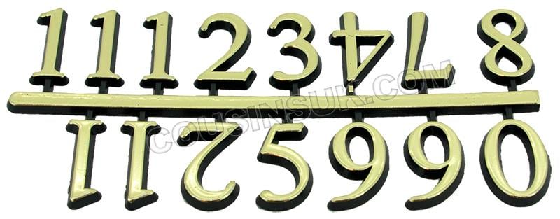 Style 3 (25mm High) Numerals