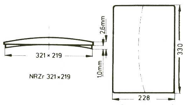 NRZ Sternkreuz 32.1 x 21.9