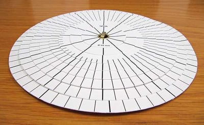 Dial Numeral Template