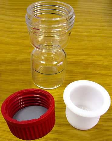 Epilame Bottle with Basket, Moebius