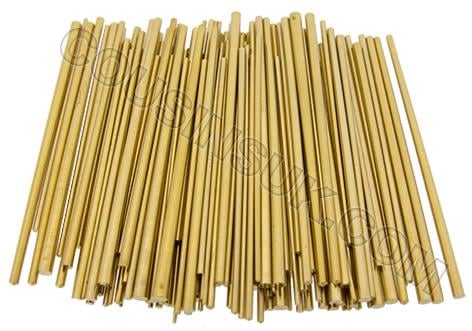 Tapered Brass Watch Bracelet Pins