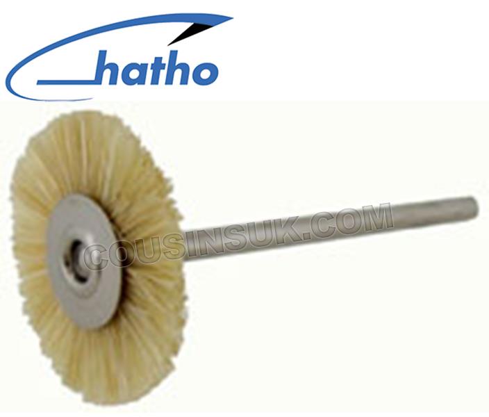 Stiff (Hog Hair, White) Ø21mm Hatho