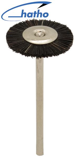 Stiff (Horse Hair, Black) Ø19mm Hatho