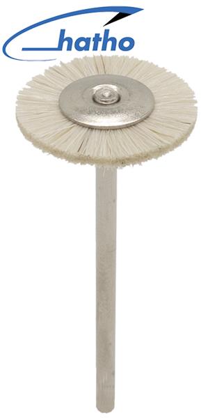 Soft (Goat Hair, White) Ø19mm Hatho