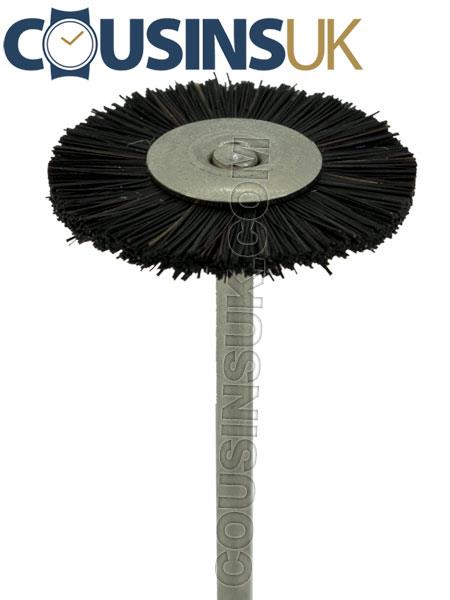 Medium (Horse/Goat Hair Mix, Black/White) Ø21mm Hatho
