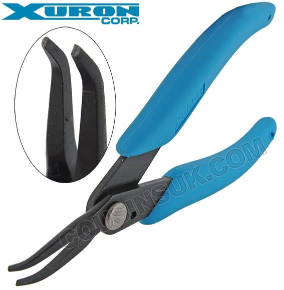 Xuron 450BN (Tweezer Nose, Bent) Smooth