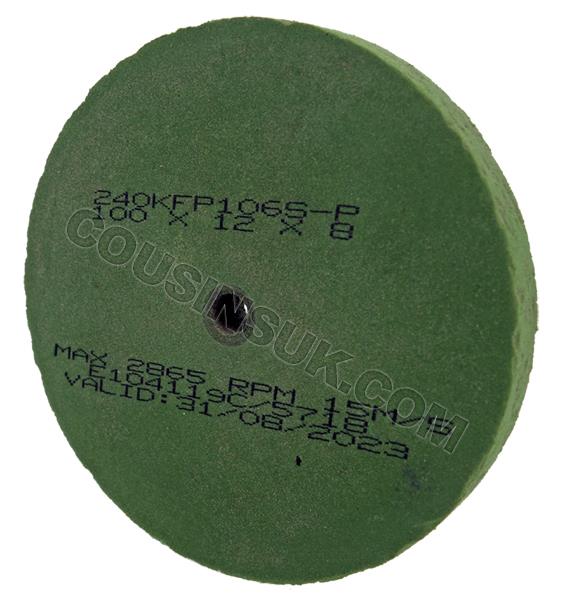 Grit 240 (Shore 10), Ø100 x 12mm