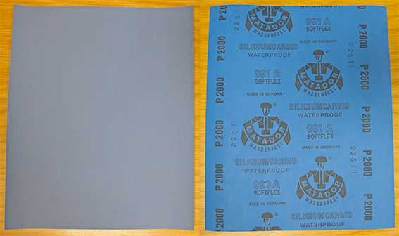 2000 Grit Paper (A)