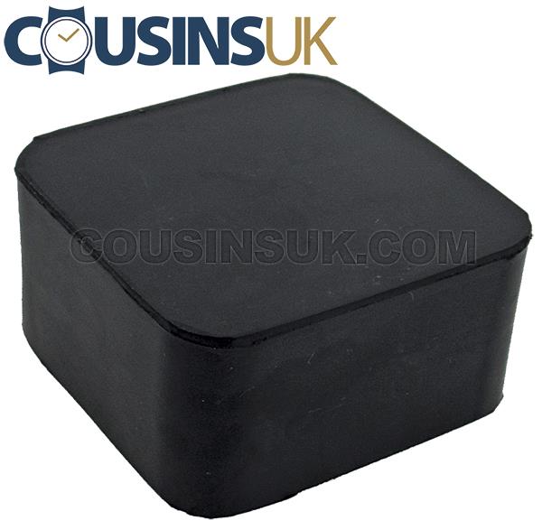 50 x 50 x 25mm Rubber Block