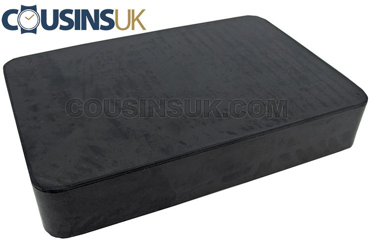 150 x 100 x 25mm Rubber Block