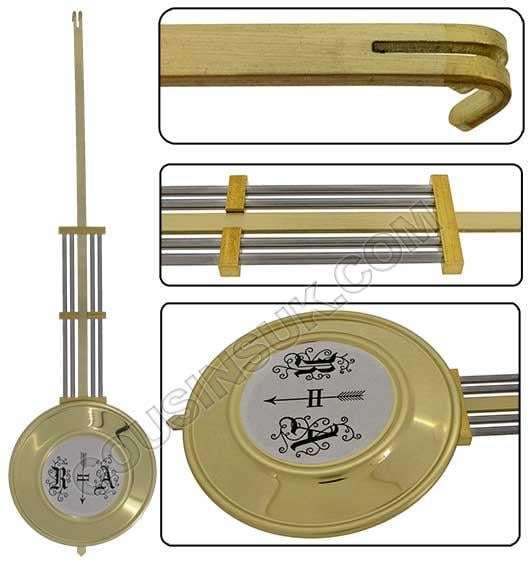 R&A (Gridiron) Brass, Hermle