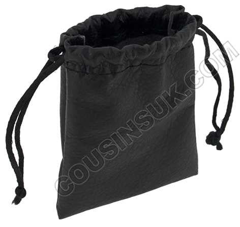 Black Pouch for Precious Stones