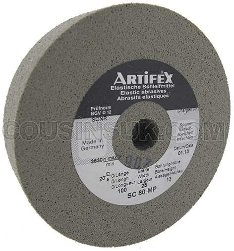 80 Grit, Ø100 x 25 x 13mm (Medium/MP)